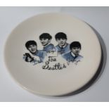 The Beatles Washington pottery plate UK c.1964
