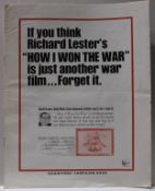 John Lennon How I Won The War Exhibitors Campaign Book UK 1967