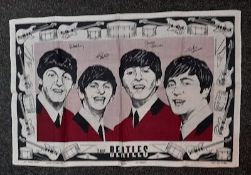 Beatles Irish Linin Tea Towel c.1964