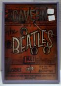 Two Beatles Tin signs featuring vintage Beatles adverts.