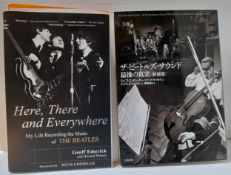 Eight paperback copies of Here There and Everywhere My Life Recording The Music of The Beatles by