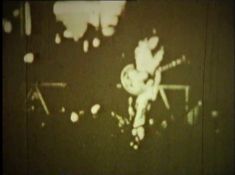 A film of Elvis Presley in concert 1957/58, a spool of 8mm film of Elvis Presley performing on