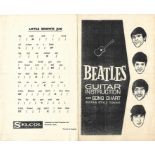 The Beatles Selcol Guitar instructions booklet 1963 UK