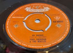 Tony Sheridan & The Beatles My Bonnie orange Polydor single NH66833