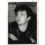 Paul McCartney at the Cavern Club Liverpool 1962 photograph. The item is formerly the property of