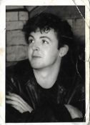 Paul McCartney at the Cavern Club Liverpool 1962 photograph. The item is formerly the property of