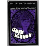 John Lennon The Play In His Own Write first published 1968 by Jonathan Cape