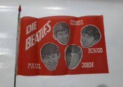 Original German Beatles flag c.1964