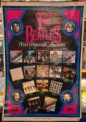 Beatles A Very Special Collection promotional poster size approx. 27?x38?