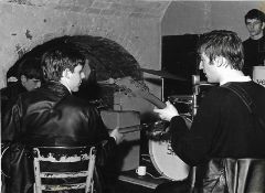 Peter Kaye Photograph of The Beatles rehearsing at The Cavern Club Liverpool 22nd August 1962