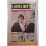 Mersey Beat newspaper Vol 3 No 87 August 6 1964 Paul McCartney Cover