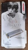 John Lennon Hohner Harmonica promotional display board