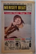 Mersey Beat newspaper Vol 3 No 89 August 20 1964 Ringo Starr Cover