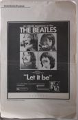 The Beatles Let It Be United Artists Pressbook 1970