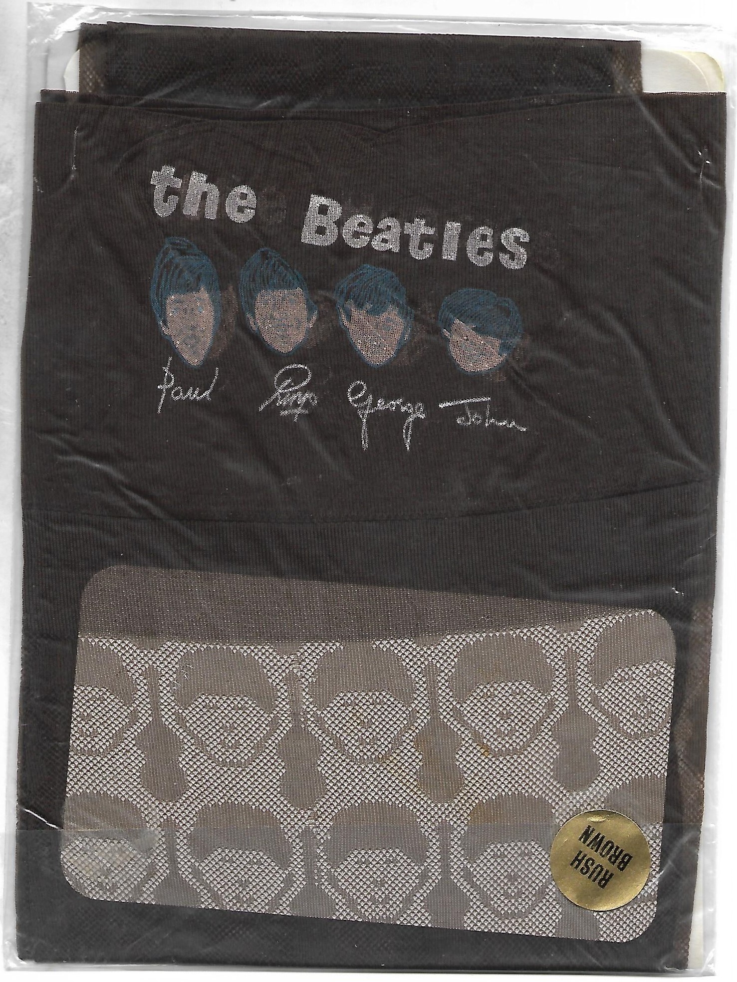 The Beatles stockings with original packaging by Scott-Centenaire Ltd UK c.1964 - Image 2 of 2