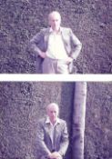 Collection of seven colour photographs of George Martin taken by Geoff Emerick