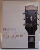 Julian Lennon Beatles Memorabilia book with book plate signature