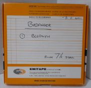 EMI Reel-to-Reel tape featuring Badfinger Blodwyn Rough Mix