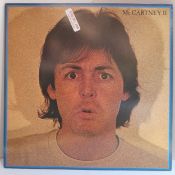 Paul McCartney McCartney II PCTC 258 UK Album with Factory Sample Not For Sale stickers on sleeve