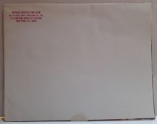 Official 1968 Beatles Fan Club poster sealed