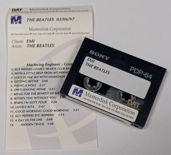 The Beatles Sgt Pepper DAT Cassette - Image 6 of 6