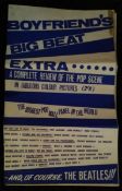 Beatles Boyfriend Extra Big Beat panel poster UK c1964