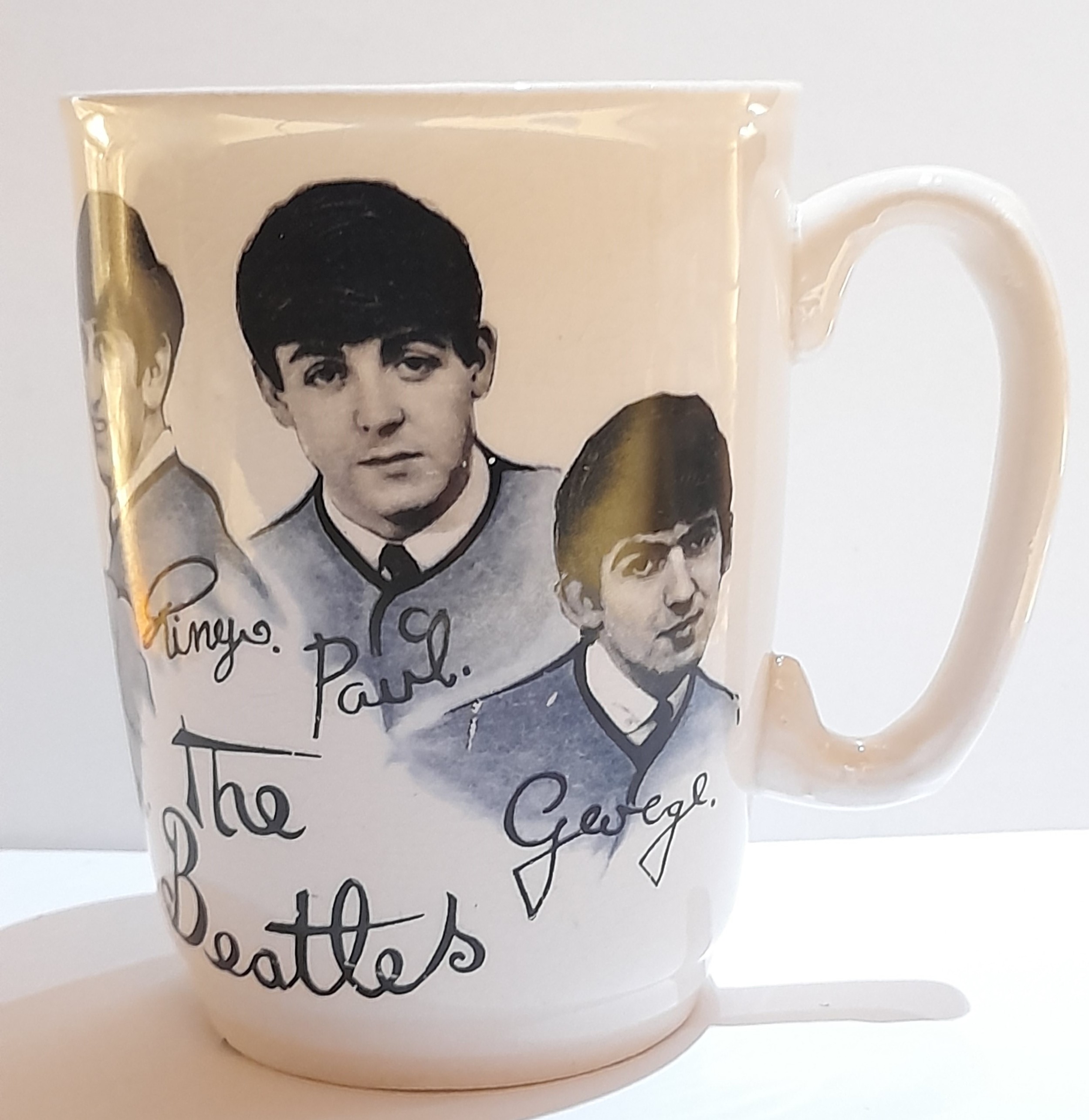 The Beatles Broadhurst Bros Burslem Mug UK c.1964