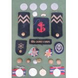 Parcel of mainly World War 2 medals, epaulettes etc