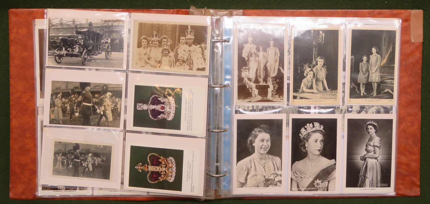 Album containing Postcards, mainly Royalty and Commemorative related and some Local Interest etc, - Image 4 of 4