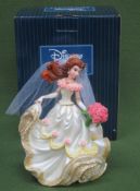 Boxed Disney Showcase Collection figure, depicting Belle in a wedding dress