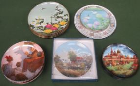 Parcel of various collectors plates, various brands and scenes