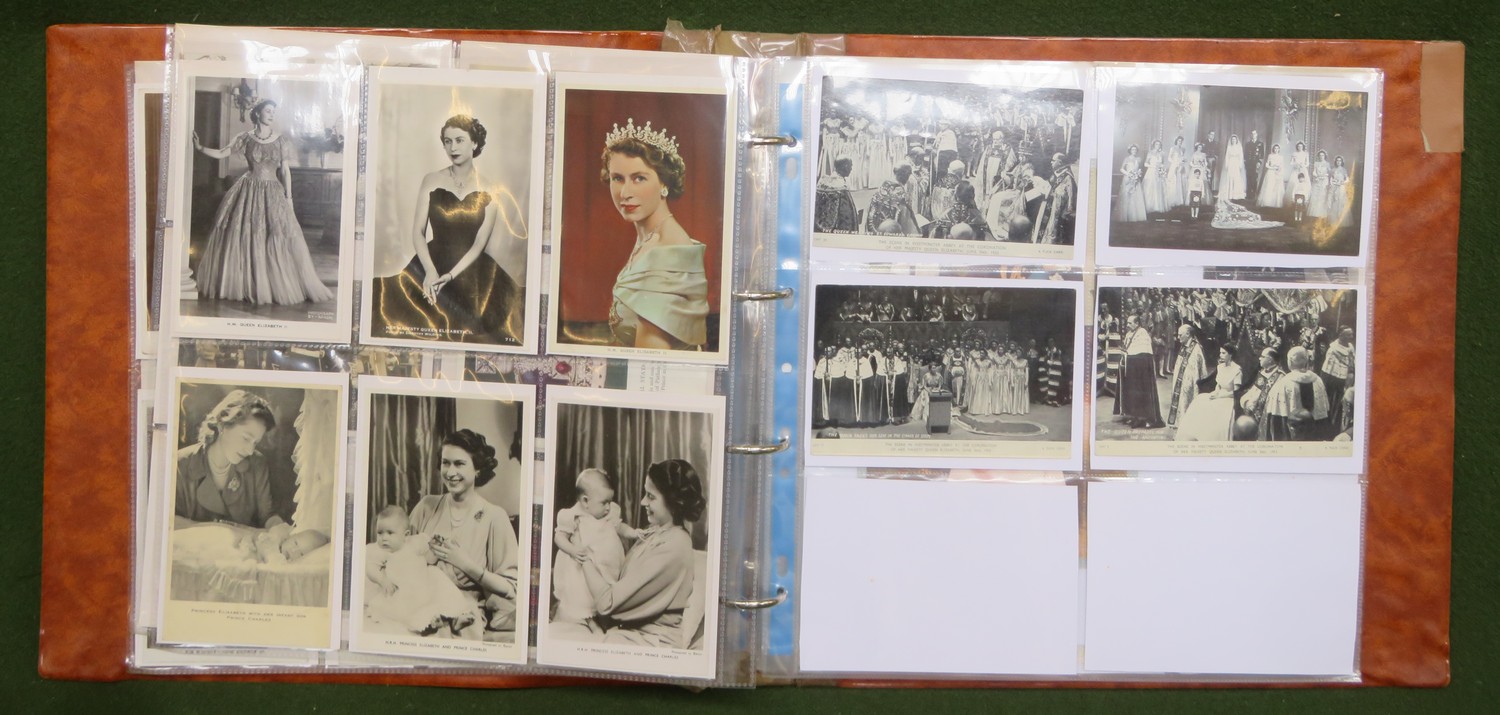 Album containing Postcards, mainly Royalty and Commemorative related and some Local Interest etc, - Image 3 of 4