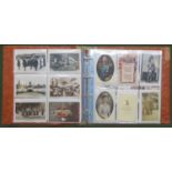 Album containing Postcards, mainly Royalty and Commemorative related and some Local Interest etc,