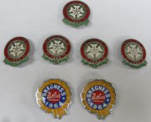 Parcel of 1960's enamelled Butlins badges