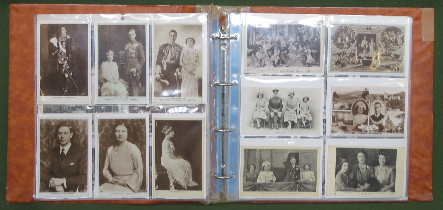 Album containing Postcards, mainly Royalty and Commemorative related and some Local Interest etc, - Image 2 of 4
