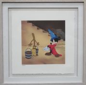 Walt Disney's Fantasia 1940 limited Edition Serigraph, comes boxed with Certificate of Authenticity.