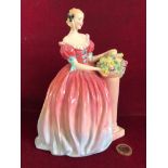 VINTAGE ROYAL DOULTON FIGURE 'ROSEANNA', MID 20th CENTURY, HN1926, APPROXIMATELY 22cm HIGH