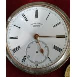 THOMAS RUSSELL SILVER PLATED POCKET WATCH