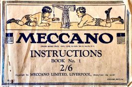 MECCANO INSTRUCTION MANUAL No1