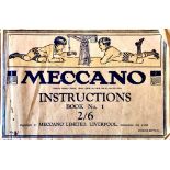 MECCANO INSTRUCTION MANUAL No1