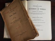 YOUNG- 'A PERAMBULATION OF THE HUNDRED OF WIRRAL' 1909, ALSO LACEY 'HISTORY OF LIVERPOOL- SOME