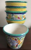 RETRO 'MADE IN ITALY' FLOWER POTS