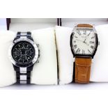 Two gents wristwatches.