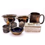 A quantity of mixed interesting silver plated items.