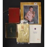 A autographed photograph of boxer Ricky Hatton together with further sporting and other autographs.