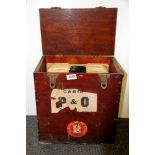 A 1940's/50's case of 78 RPM classical records.