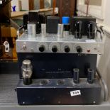 Vintage tube amp monoblock DL7-34 with a similar piece of equipment.