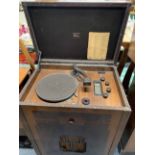 A G Marconi free standing gramophone.