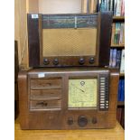A large wooden cased Ekco radio type P.B.289 together with a wooden cased Mullard type M3315.
