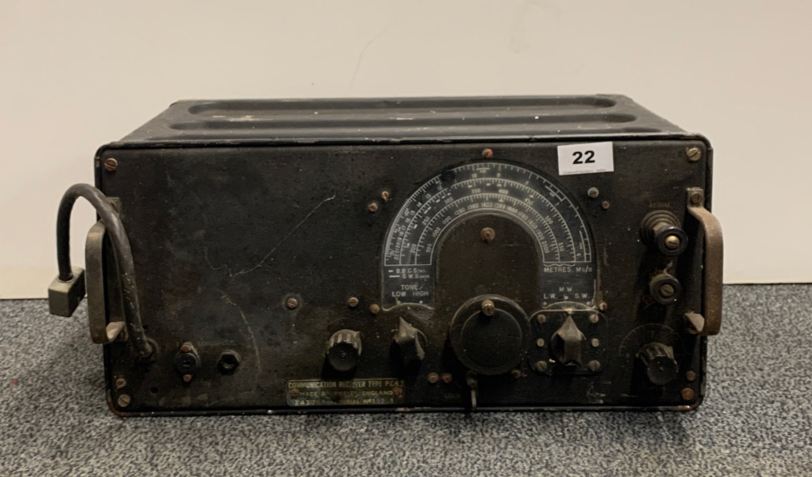 A PYE LTD. England communication receiver type P.C.R.2.